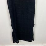 Tahari NWT Sleeveless Crochet Side Slit Bodycon Midi Dress Black Size Medium M Photo 12
