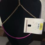 NWT On 34th Pink crystals and silver Earrings and necklace Photo 9