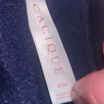 Cacique  blue and turquoise  lace bra 42H Photo 1