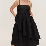 Kate Spade x Target Tiered Ruffle Midi Tank Dress Large Black Photo 0