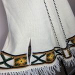 Vintage 70s Carol Brent Montgomery Ward Cape Shawl Poncho Fringe OS Aztec Brown Size undefined Photo 3