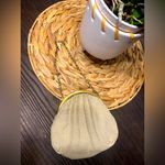 Whiting & Davis Elegant Cream Evening Clutch vintage mesh  mini purse rare retro Photo 0