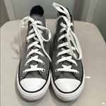 Converse Black and White Patterned High-Tops Photo 0