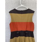 Emma & Michele  Women's A Line Dress Sleeveless Brown Orange Size 10 Fall Colors Photo 2