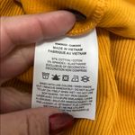 Nike  Ribbed Tight Fit Orange Spaghetti Strap Dress Photo 10