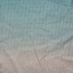 Chico's Chico’s Ombre Tunic Top White Aqua Sz 2 EUC Ruffle Resort Wear Coastal Cruise Photo 9