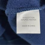 NFL NWT New England Patriots Rhinestone Logo Navy V-Neck Pullover Sweatshirt 2X Photo 6