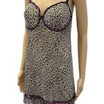 Rampage Vintage Y2K Semi Sheer Mesh Animal Print Cami Lingerie Top Womens 2X Photo 0