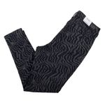 Skinny Girl  NWT Black Tiger Print Paul High Rise Skinny Jeans Size 32 Photo 1