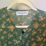 NWOT Urban Modesty sheer floral duster size medium Green Photo 1