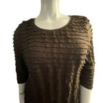 Elementz  ruffled 3/4 sleeve blouse Photo 2