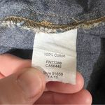 J.Crew  100% Cotton Lightweight Denim Midi‎ Dress - sz S Photo 5