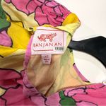 BANJANAN Yellow Pink Bright Florals Puff
Sleeves Mini Gracia Dress Size XS Photo 5