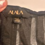 Alala Black Sheer Striped Tank Top Photo 1