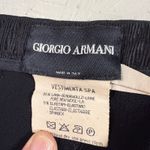 Giorgio Armani Giorgio‎ Armani Black Wool Blend Dress Pants Trousers Womens Made in Italy Photo 5