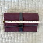 Lululemon Test of Time Travel Wallet, Purple & Navy | One Size Photo 8