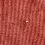 Ramy Brook Chet Merino Off-The-Shoulder Sweater Amber Orange XS Ribbed New FLAW Photo 8