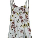 Revolve Rangel Organic Cotton Floral White Mini Dress Photo 0