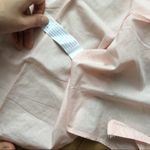 Forever 21 F21 pink sleeveless button - tie at waist Photo 2