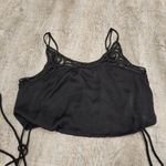 Free People Intimately  Crochet Blouson Cropped Cami Tank Top Size Large Photo 1