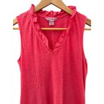Tommy Bahama  Arden Ruffle Neck Shift‎ Dress Pink Size XXS Photo 4