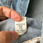 Lucky Brand  The Tomboy Trucker Dipped In Happy Since 2021 Jean Denim Jacket Photo 5