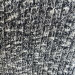 One Clothing  Navy Blue White Heather Stretchy High Low Top Womens Large Photo 8