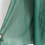 Premium Chiffon Rectangle Hijab In Bottle Green For Women Photo 2