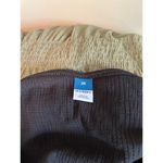 Old Navy Smocked Waist Top Blouse Women's 3X Green V-Neck Pullover Photo 5