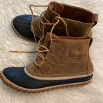 Sorel  Boots size 6 BNWOT waterproof boots very cute color black and brown Photo 8