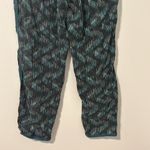 Anthropologie Hei Hei  Pants XS Blue Geometric Harem Drawstring Lounge Casual Photo 4