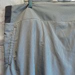 Athleta Shorts Womens 24 Brooklyn Textured Stripe Skort Gray White Activewear Photo 3