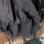 Kitten D’Amour Silk & Cotton Dress Size 14 Black Photo 2