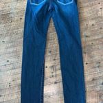 American Eagle  distressed dark wash 2 skinny normcore jeans Photo 2