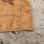 Aeropostale  Orange Lace Inset Cropped Cami Size Small Photo 4