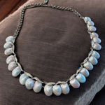 Rare Vintage Capri Shells Statement Necklace with textured Seashell Links Photo 0