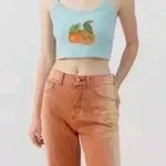 BDG NEW  High Waisted Cowboy Jean - Piece Dye Color Denim ~ Rust Ombré ~ 30 Photo 1