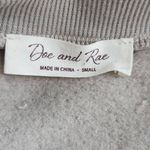 Doe & Rae  Tan Oversized Pullover NWT Size Small Tan Oversized Sweatshirt Photo 6