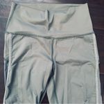 Aerie  Women's Green Yoga Workout Lounge Cropped Leggings with Mess Sides Size S Photo 5