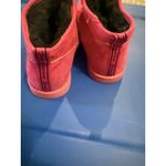 Juicy Couture Kerri Women's Fur Pink Microsuede Ankle Boots Size 8 Photo 3