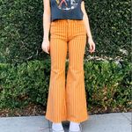 Wrangler  Wanderer 622 High Rise Flare Orange Stripe Festival Jeans NWT Photo 4