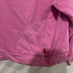 Free People Movement Pink Solid Metti Crew Neck Sweatshirt Size Medium Photo 2