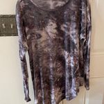 Lululemon to the point long sleeve mist dye purple top size 8 Photo 0