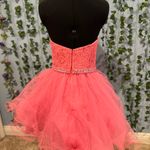 Mori Lee Pink Formal Fit & Flare Dress Photo 4