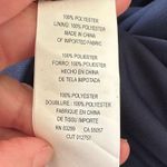 NWT Reverie dark navy blue formal dress, empire waist, chevron ruffle detail, 12 Photo 8