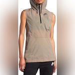 Nike Womens Tech Hypermesh Full Zip Vest size large running hooded Photo 3
