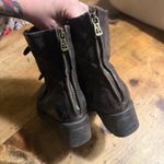 Free People  A.S. 98 Brown Leather Combat Boots Photo 7