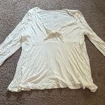 American Eagle Soft & Sexy Tie Long Sleeve Blouse Photo 0