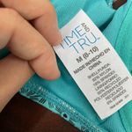 Time & Tru NWT  Printed Underwire Balconette Swim Top Photo 4