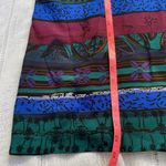 Leslie Belle tropical 80s retro blazer. Blue Size 10P Photo 10